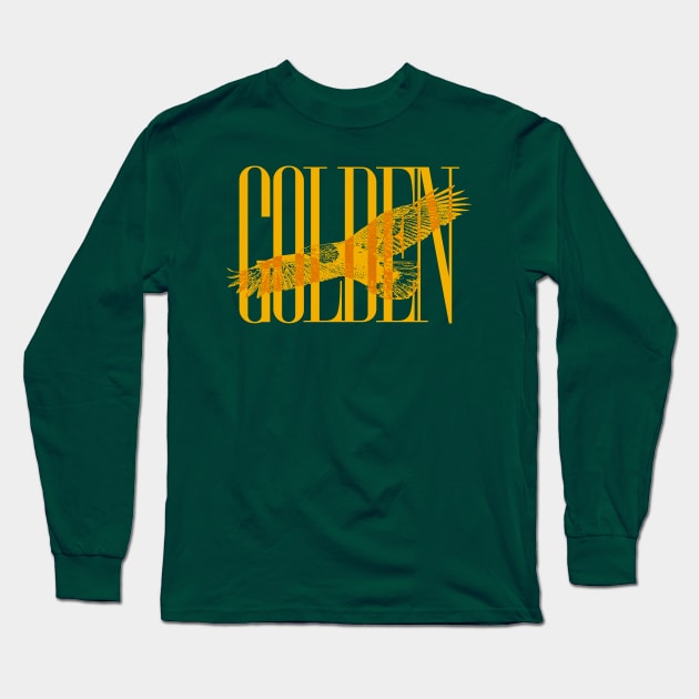 Golden Long Sleeve T-Shirt by rt-shirts